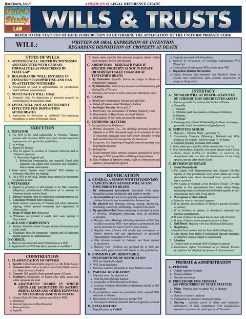 Cover image for book Wills And Trusts