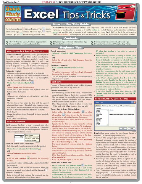 Cover image for book Excel Tips & Tricks