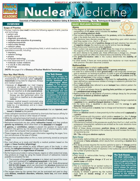 Cover image for book NUCLEAR MEDICINE REFERENCE GUIDE