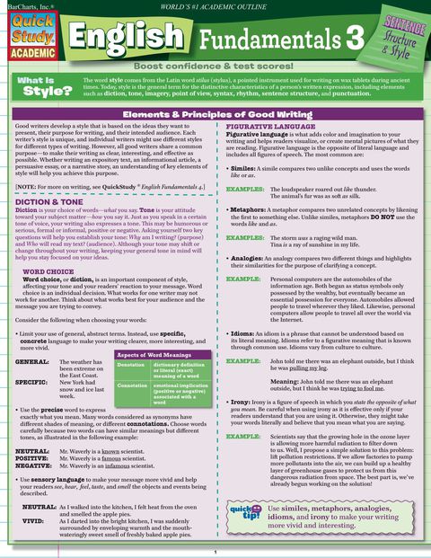 Cover image for book English Fundamentals 3