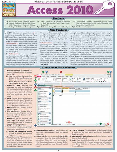 Cover image for book Access 2010