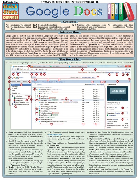 Cover image for book Google Docs