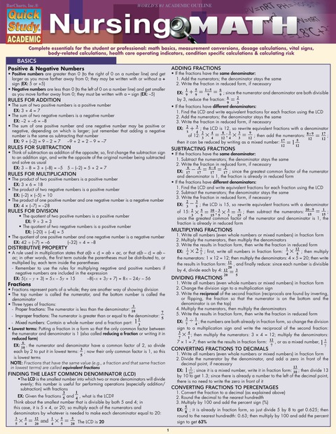 Cover image for book Nursing Math