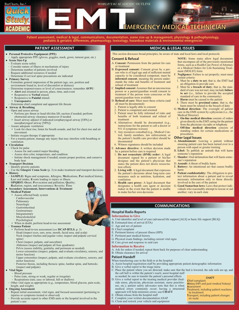 Cover image for book Emt- Emergency Medical Technician
