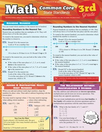 QUICKSTUDY-MATH COMMON CORE 3RD GRADE 1st edition | 9781423221418 ...