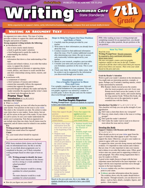 Cover image for book Writing Common Core 7Th Grade
