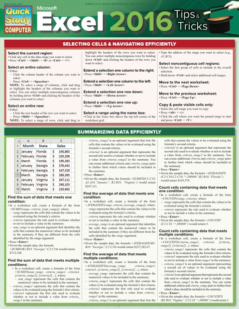 Cover image for book Excel 2016 Tips & Tricks