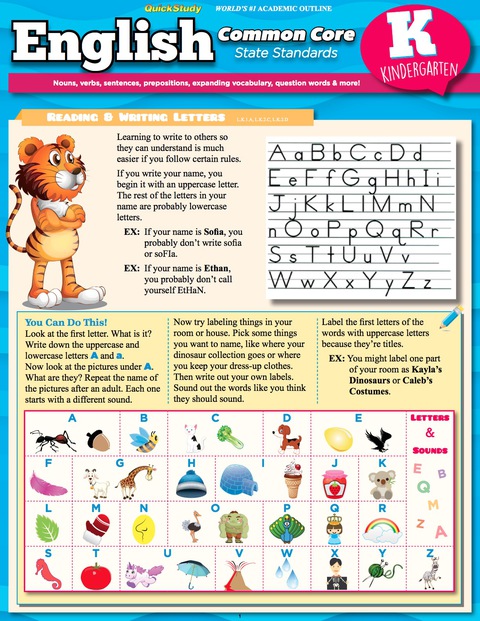 Cover image for book English Common Core Kindergarten