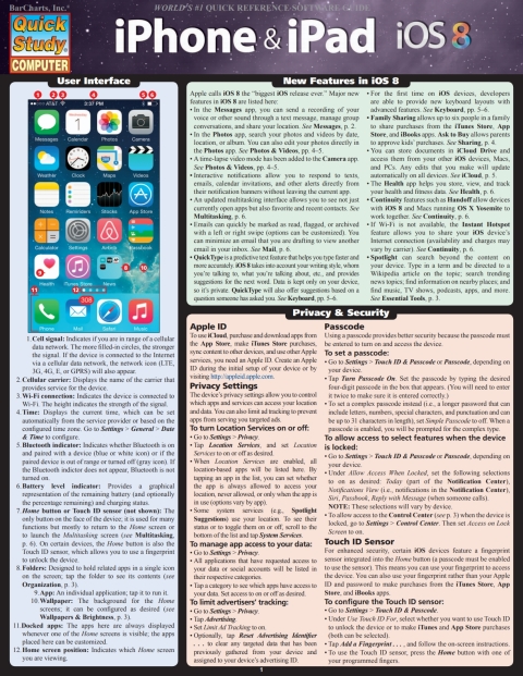 Cover image for book iPhone & iPad iOS 8