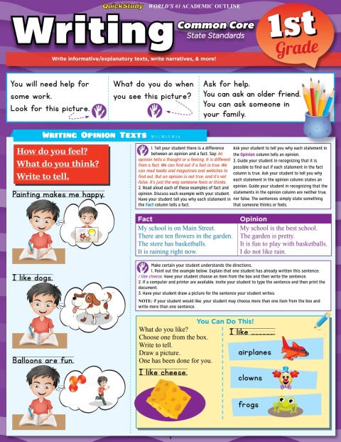 Cover image for book Writing Common Core 1st Grade