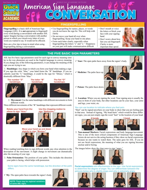 Cover image for book American Sign Language - Conversation