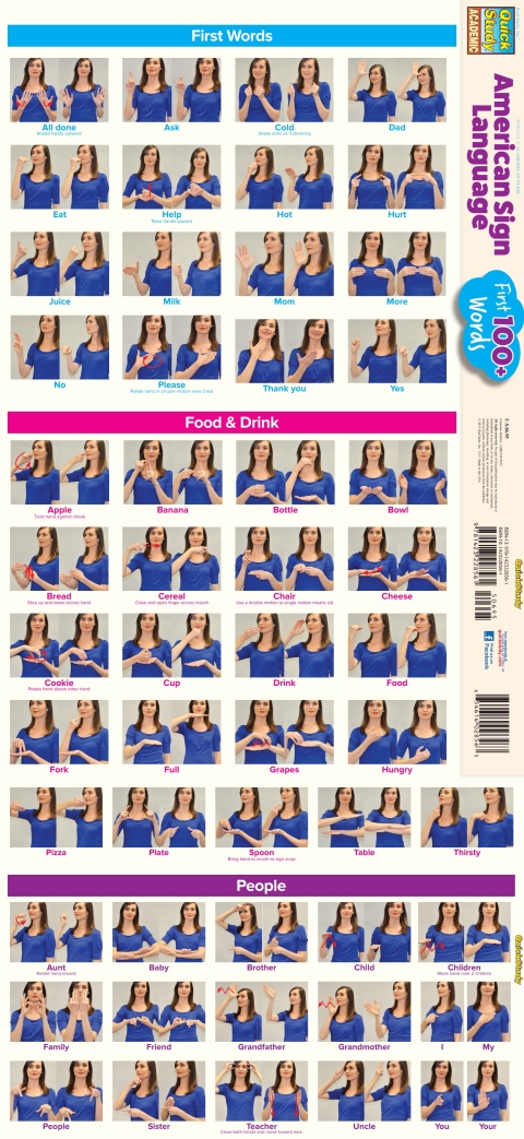 Cover image for book American Sign Language - First 100+ Words