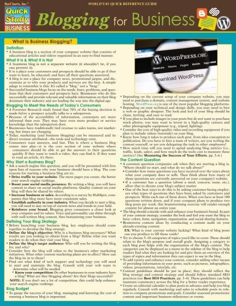 Cover image for book Blogging For Business