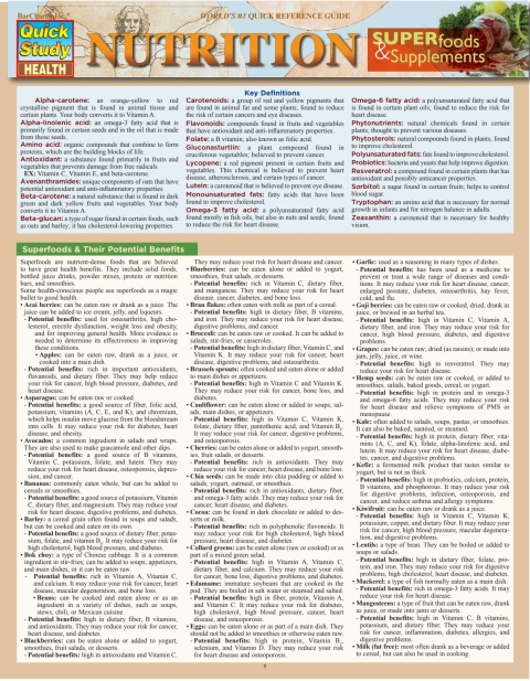Cover image for book Nutrition - Superfoods & Supplements