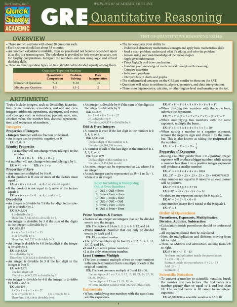 Cover image for book GRE - Quantitative Reasoning