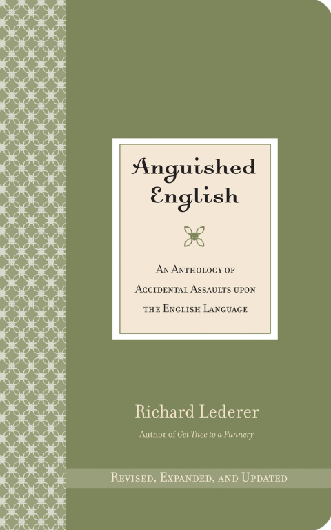 Cover image for book Anguished English