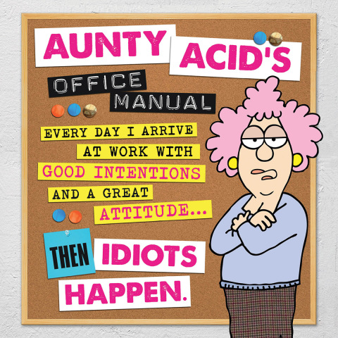Cover image for book Aunty Acid's Office Manual