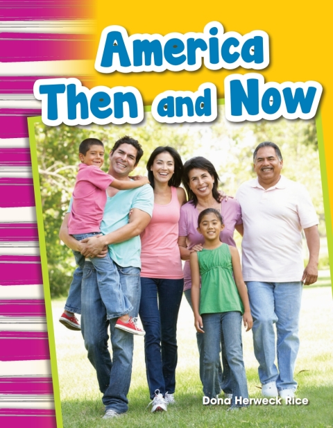 Cover image for book America Then and Now ebook