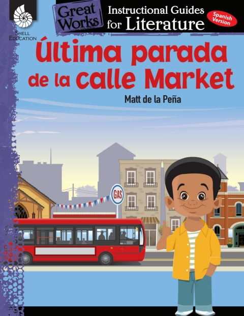 Cover image for book Ultima parada de la calle Market (Last stop on Market Street): An Instructional Guide for