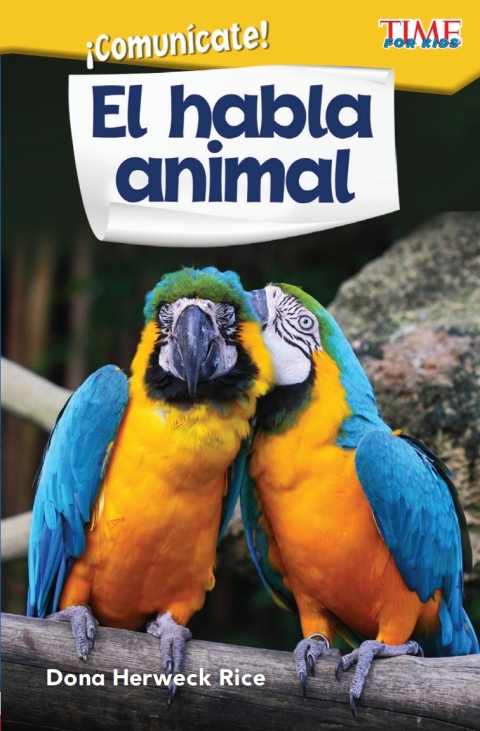 Cover image for book ¡Comunícate! El habla animal (Communicate! Animal Talk)