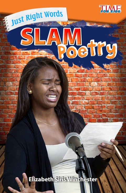 Cover image for book Just Right Words: Slam Poetry