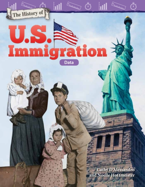 Cover image for book The History of U.S. Immigration: Data