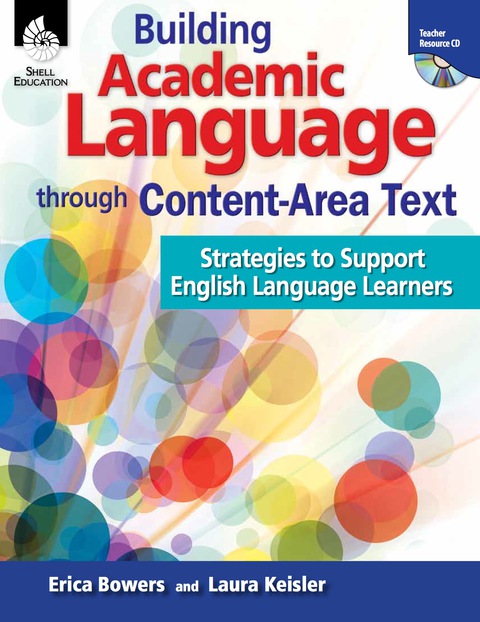 Cover image for book Building Academic Language through Content-Area Text: Strategies to Support ELLs