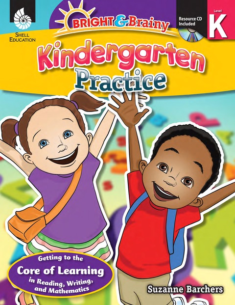Cover image for book Bright & Brainy: Kindergarten Practice