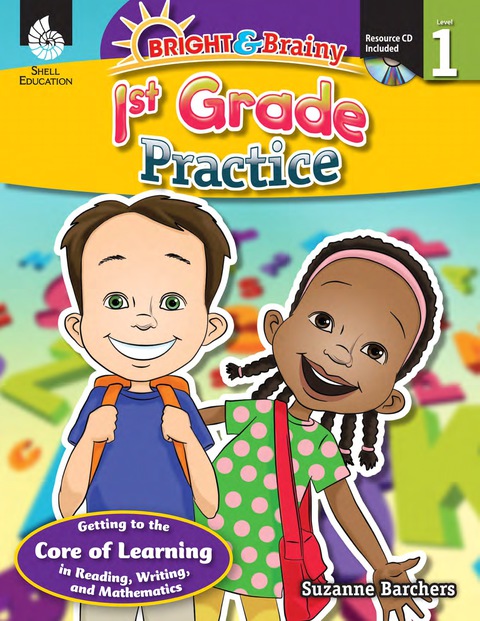 Cover image for book Bright & Brainy: 1st Grade Practice