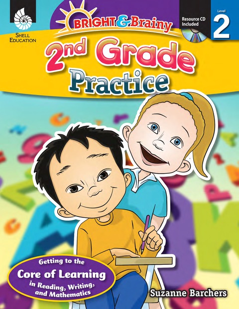 Cover image for book Bright & Brainy: 2nd Grade Practice