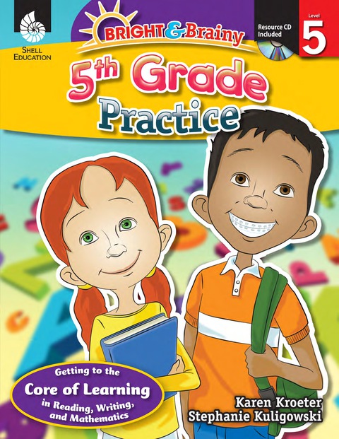 Cover image for book Bright & Brainy: 5th Grade Practice