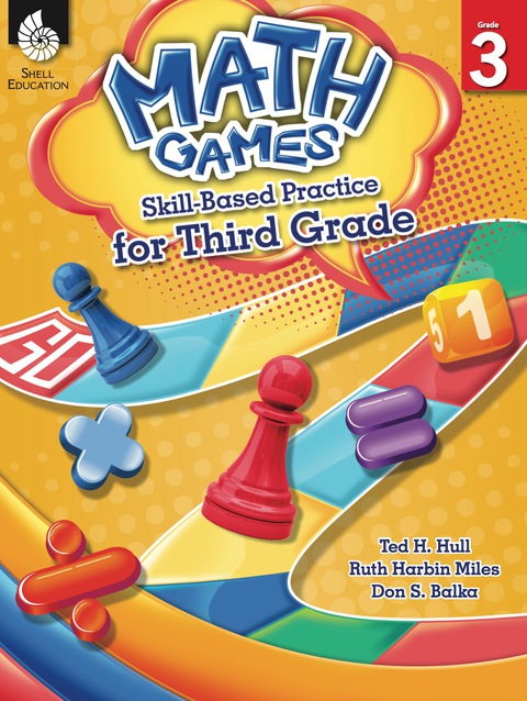 Cover image for book Math Games: Skill-Based Practice for Third Grade