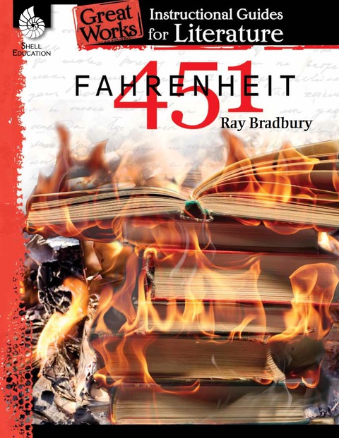 Cover image for book Fahrenheit 451: An Instructional Guide for Literature