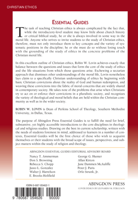 Cover image for book Christian Ethics