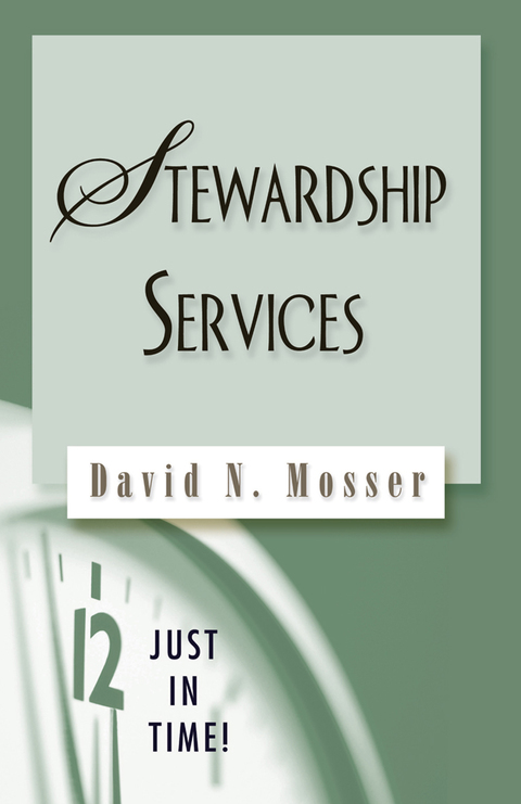 Cover image for book Just in Time! Stewardship Services