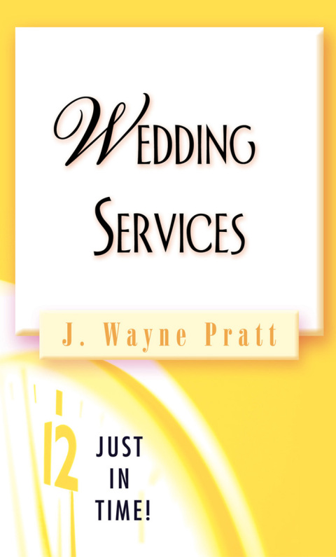 Cover image for book Just in Time! Wedding Services