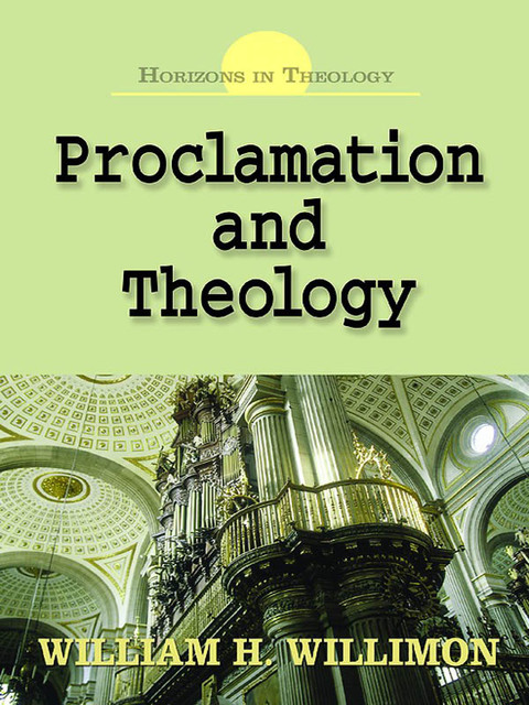 Cover image for book Proclamation and Theology