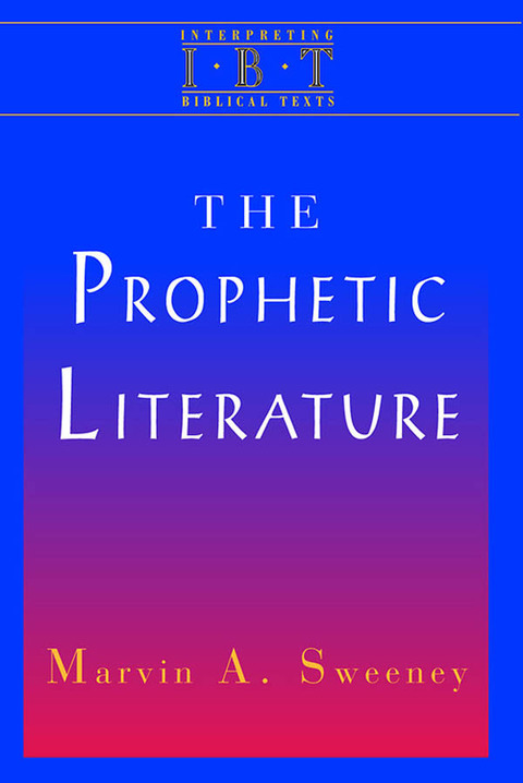Cover image for book The Prophetic Literature