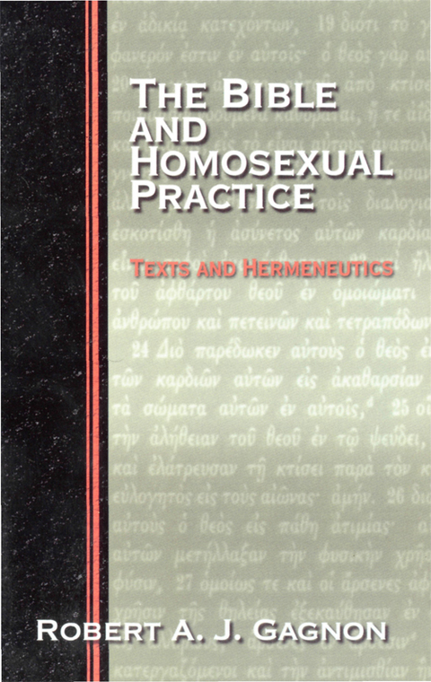 Cover image for book The Bible and Homosexual Practice
