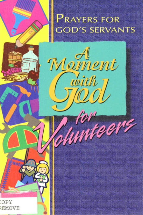 Cover image for book A Moment with God for Volunteers