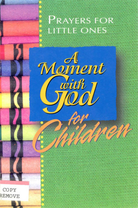 Cover image for book A Moment With God For Children