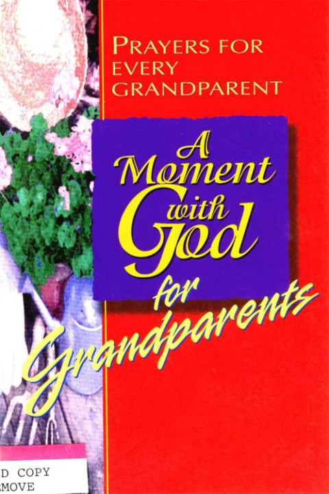 Cover image for book A Moment with God for Grandparents