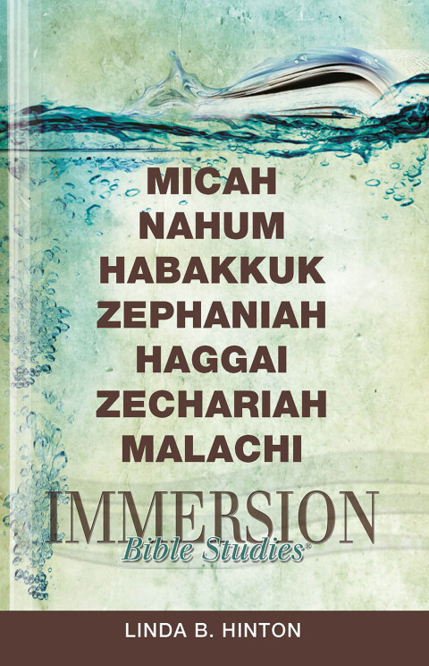 Cover image for book Immersion Bible Studies: Micah, Nahum, Habakkuk, Zephaniah, Haggai, Zechariah, Malachi