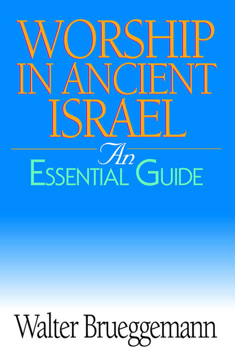 Cover image for book Worship in Ancient Israel