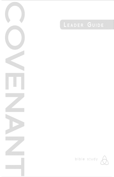 Cover image for book Covenant Bible Study: Leader Guide