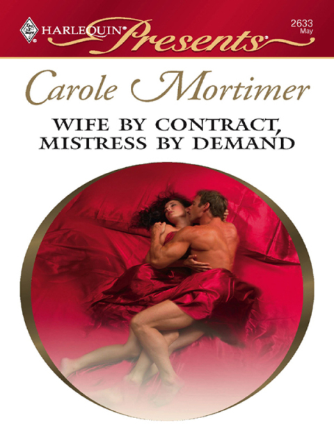 Cover image for book Wife by Contract, Mistress by Demand
