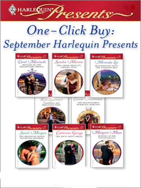 Cover image for book One-Click Buy: September Harlequin Presents