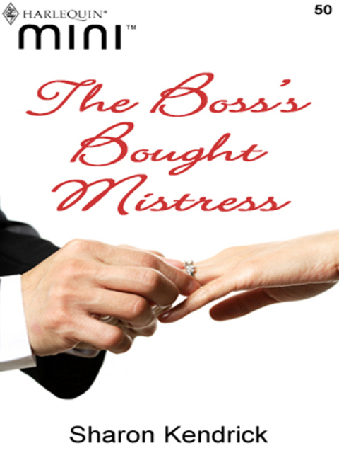 Cover image for book The Boss's Bought Mistress