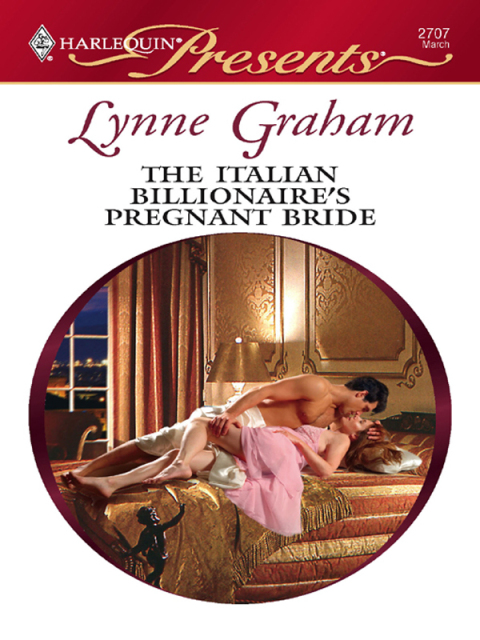 Cover image for book The Italian Billionaire's Pregnant Bride
