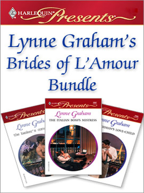 Cover image for book Lynne Graham's Brides of L'Amour Bundle